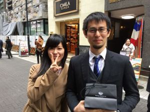 Akemi and Nihei, our affable host
