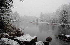 This is Family Camp, with snow