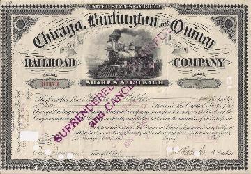 historical railroad stock 19th century