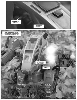 Sigmartyr Action Web Comic
