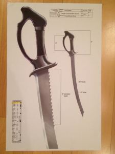 Wraith Commander's sword