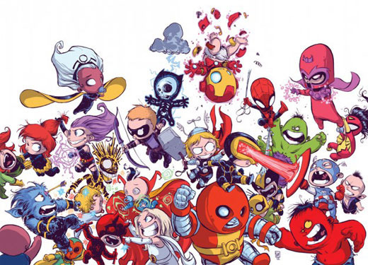 Avengers vs X Babies