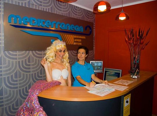 Mediterranean Hostel Front Desk