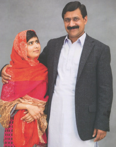 Ziauddin Yousafzai, a proud Muslim father of his daughter