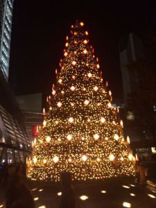 It's already Christmas in Roppongi.
