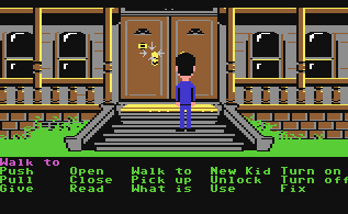 Maniac Mansion Screen Shot