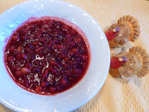Cranberry sauce