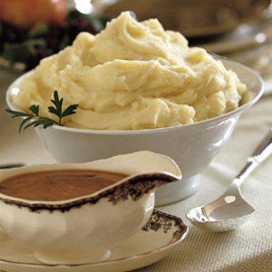 mashed potatoes and gravy