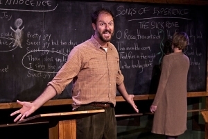 That's Jason Phelps, who's marvelous in this, and me.