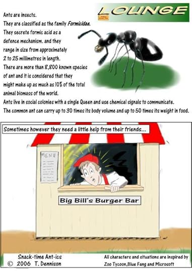 Snack-time Ant-ics