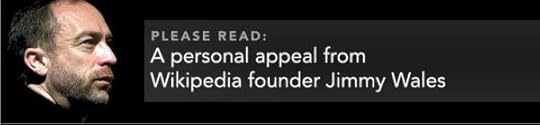 Wikipedia funding - appeal by Jimmy Wales