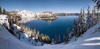 http://commons.wikimedia.org/wiki/File:Crater_Lake_winter_pano2.jpg