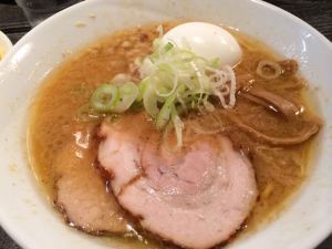 I had the miso ramen.
