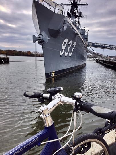 Little bike, big ship #coffeeneuring