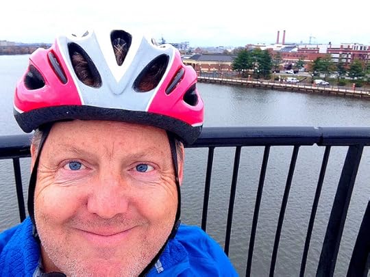Me and a view I've never seen before from bridge over Anacostia