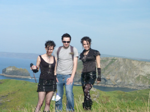 Tintagel castle cliffs