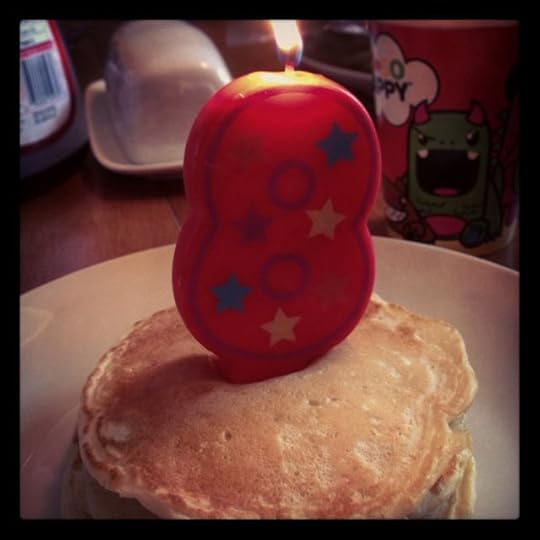 birthday pancakes