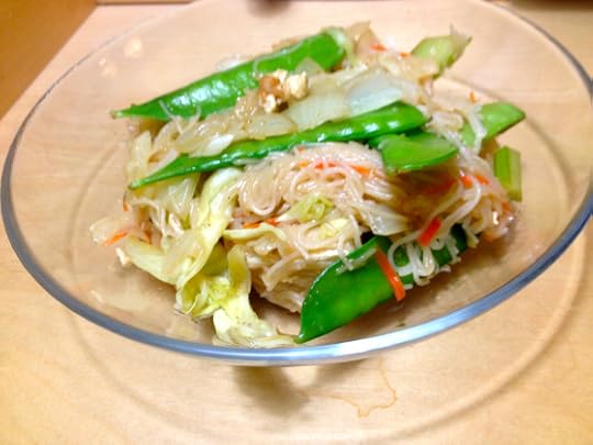 vegan tofu pancit
