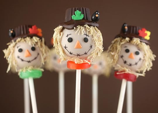 Scarecrow Cake Pops
