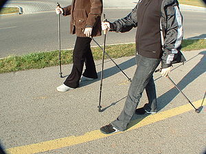 Nordic walking in Hungary