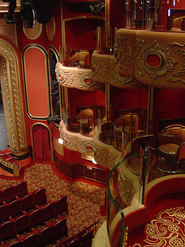 Cunard Queen Victoria Royal Court Theatre Boxes