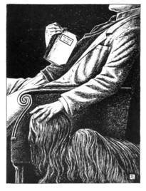 Paul Lowe illustration of Mr. Poynter's Diary