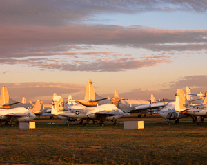 Jet fighters at the Tucson Boneyard