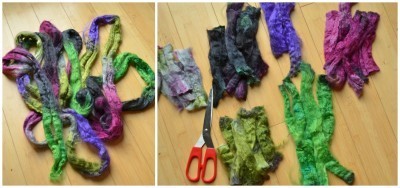 Divided fiber, yes, those are scissors.