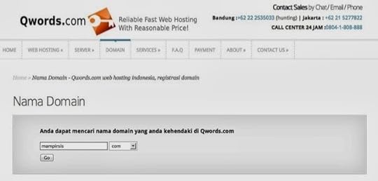 Qwords.com home page