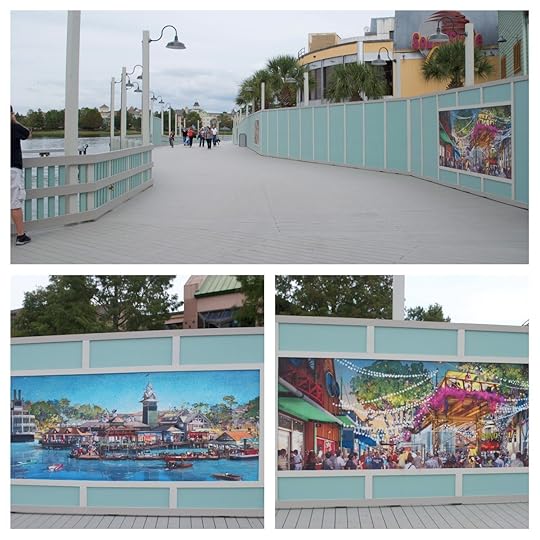 Pleasure Island bypass bridge collage