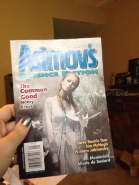 OMG I'm in this issue! Please ignore my messy living room!