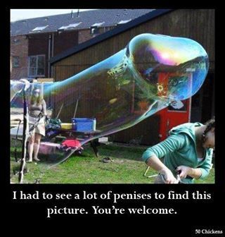 bubble cock