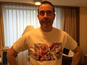 My awesome new t-shirt from that NHK show I don't watch but should. It look awesome.