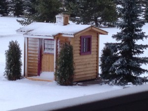 First snowfall of 2013