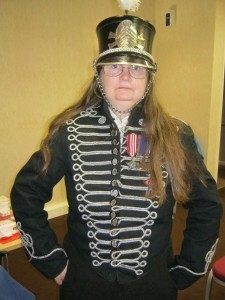 The Jägermonster approved of my hat...