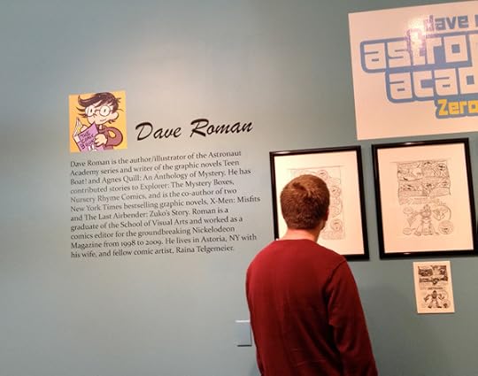 Astronaut Academy art exhibit