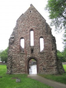 The west end of the nave