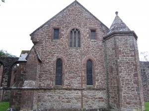 The north transept or Mackenzie mausoleum