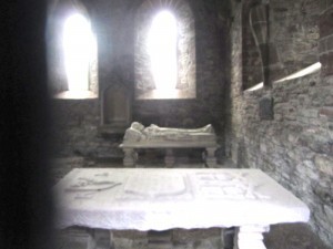 The tomb of Sir Kenneth Mackenzie, died 1491