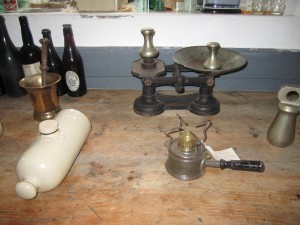 Scales and Old Bottles