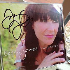 Got my autographed Terry Jones CD today! You should get it on iTunes. Great music from an @Ouachita friend @TerryLangJones