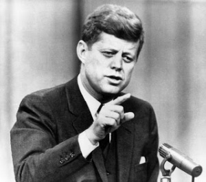 US President J.F. Kennedy