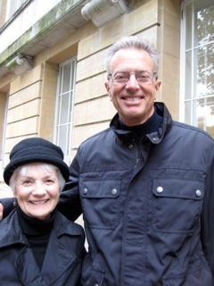 Karen O'Connor and Davis Bunn in Oxford