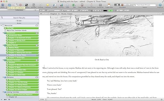 Scrivener on the Mac