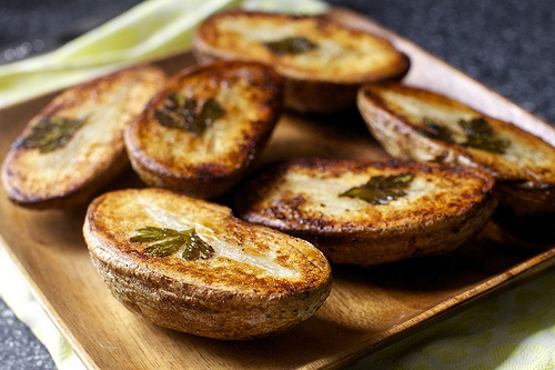 parsley leaf potatoes