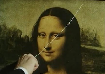 Destroying fake paintings
