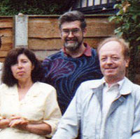 Lillian and David Petty with Ted Norminton