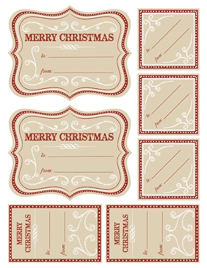Christmas labels 2