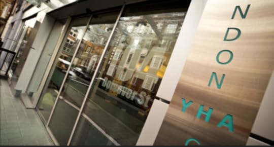 The front entrance of YHA London Central