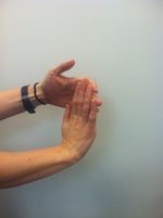 Wrist extension stretch